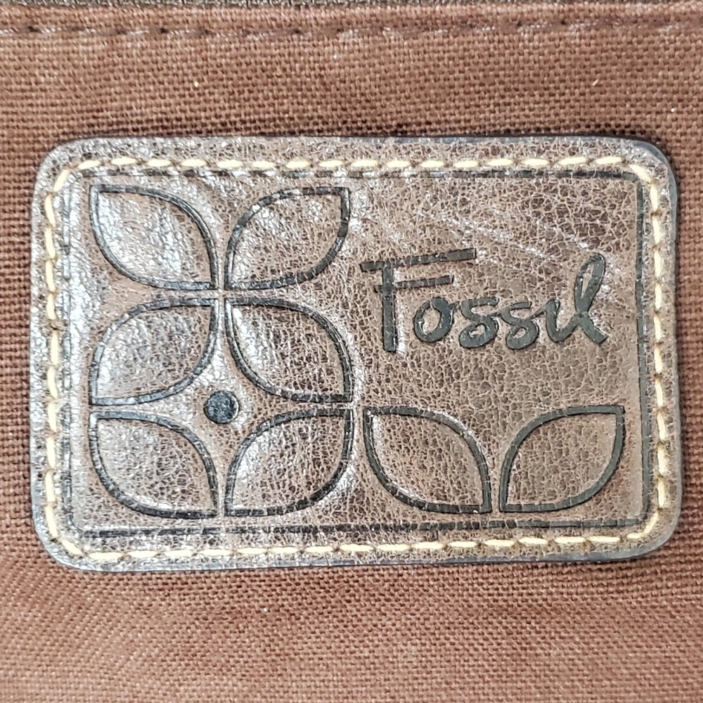 Large retro Fossil purse - Picture 8 of 8